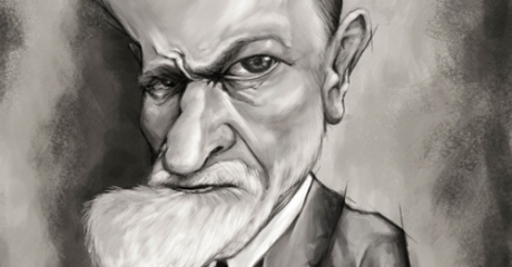 Freud - Ilustración - Juan Perednik – 2015
